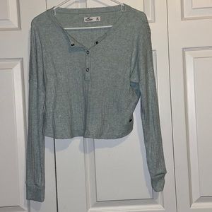 Turquoise Hollister Sweater